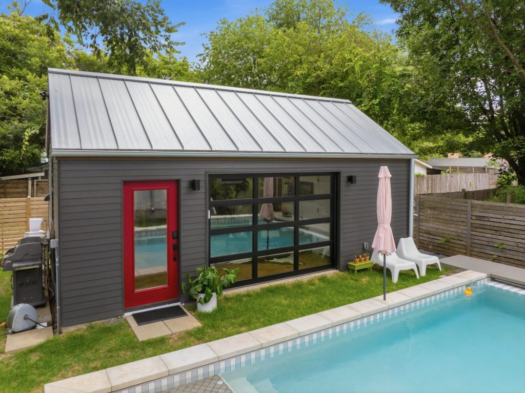 Red River Poolhouse, an Austin TX ADU
